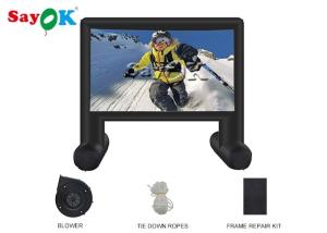 Buy cheap Inflatable Big Screen Customized Mobile Small Home Inflatable Movie Screen product