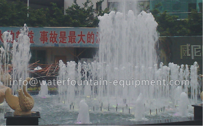 Frost Pond Fountain Nozzles , Aerated Adjustable Pool Fountain Spray Heads