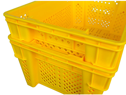 Fruit Vegetable Storage Tote Containers Boxes Good Quality Stackable and Nestable Plastic Food Foldable Injection Modern 2kg