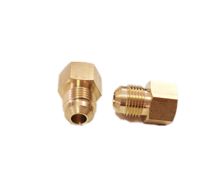 1/2" X 1/2" Lead Free Brass Tube Fitting Female Connector