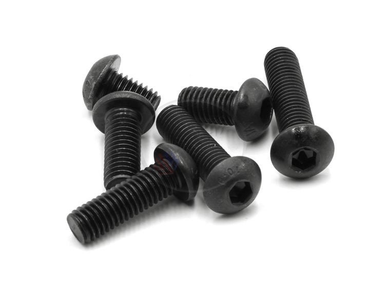 Precision Nonstandard Parts OEM Service Hex Socket Button Head Screw ISO 7380 Plain Finish