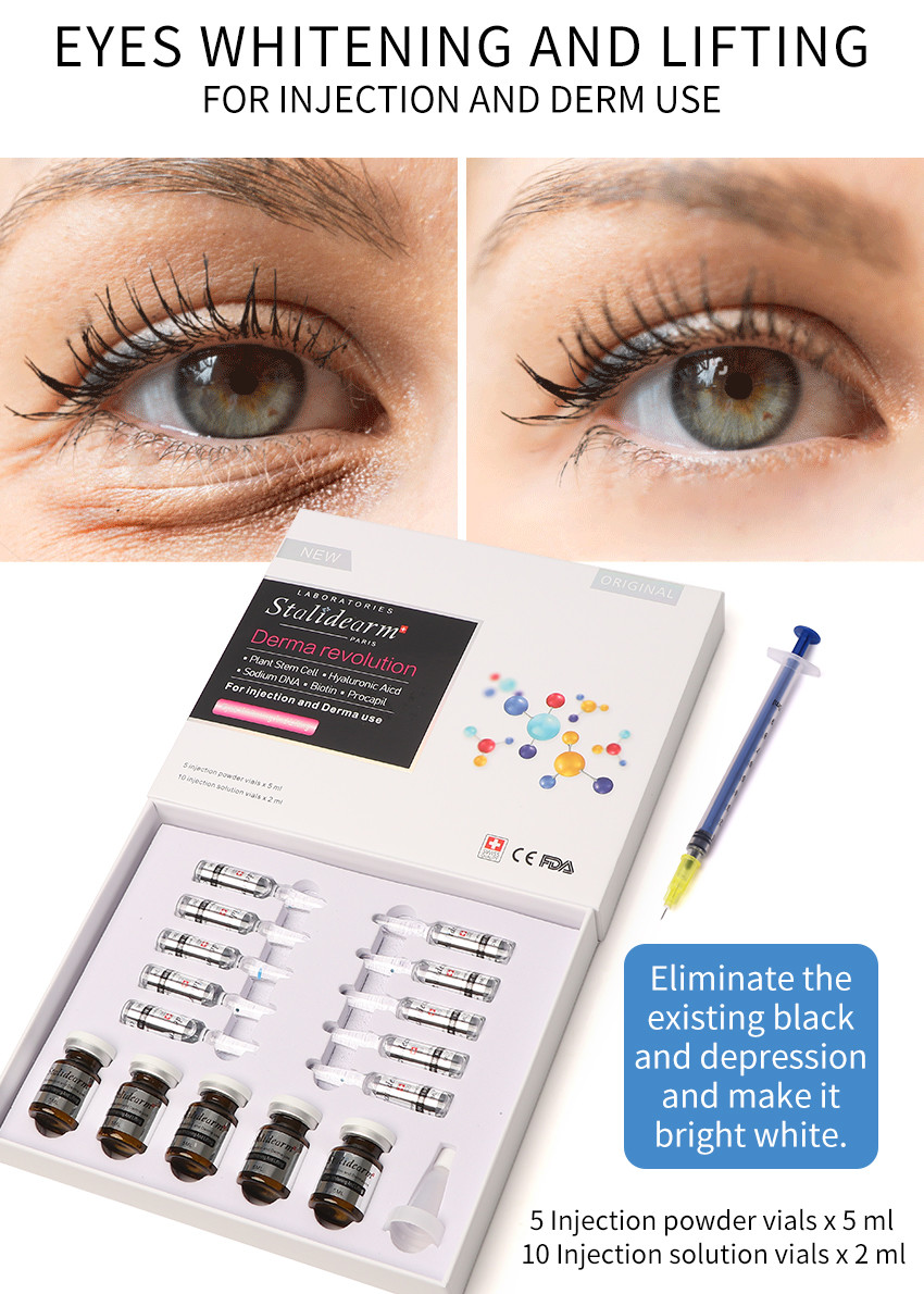 Stalidearm Eye Whitening Youth Serum Injection Anti Wrinkles Skin Lifting Derma Microneedling Essence