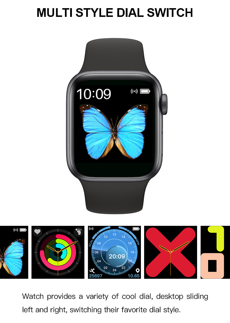 BT Call Android Fitness Tracker Watch Screen Touch Watch 260mAh