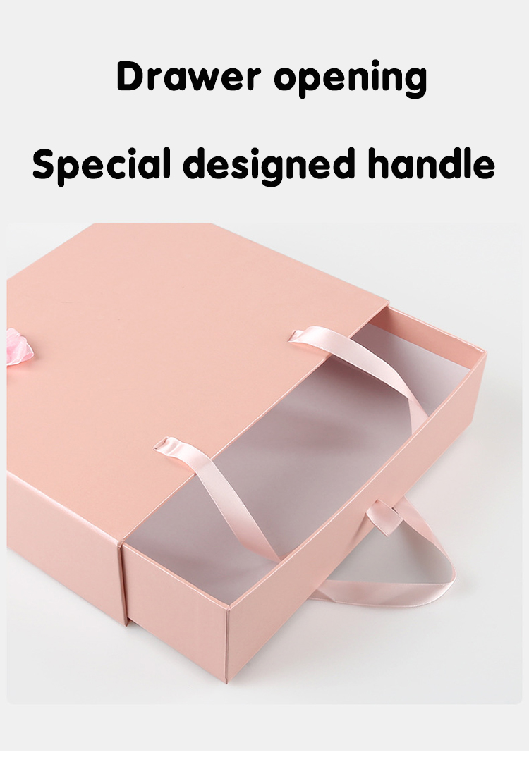 Cardboard Packaging Green Two-Drawer Rum Box Brown Chocolate Drawer Style Box Drawer Style Watch Box With Insert