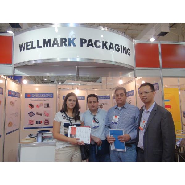 Paper Box Gluing Machine / Automatic Gluing Machine For Book Cover