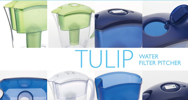 Customized Alkaline Bluetech Water Filter Pitcher CE Approved Serviceable