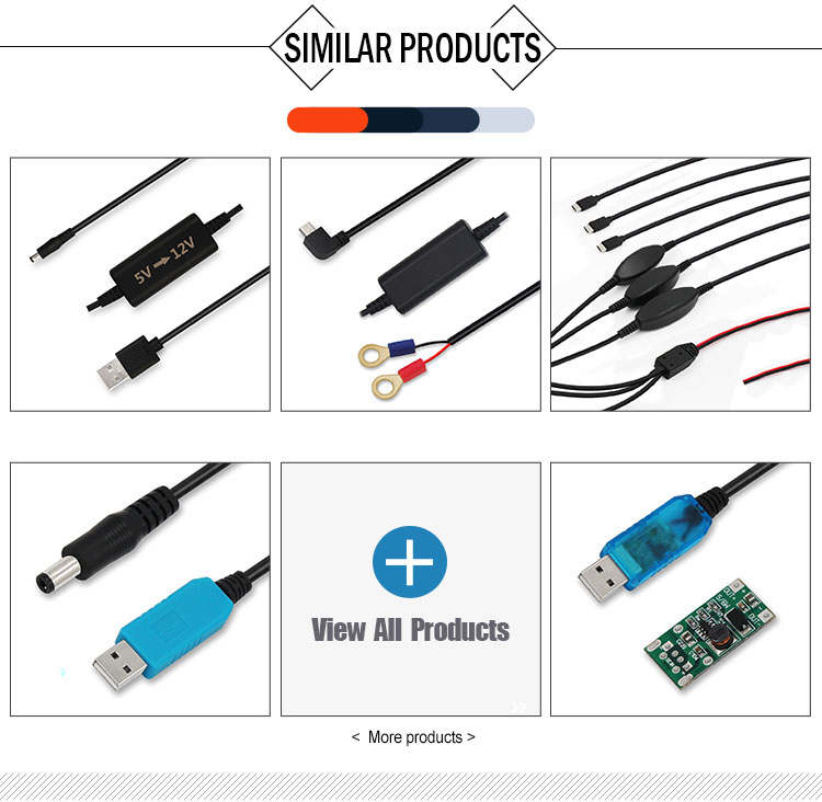 Boost Buck Voltage Converter DC 5V To 12V 2A Power Step Up Cable For Car Wifi Modem