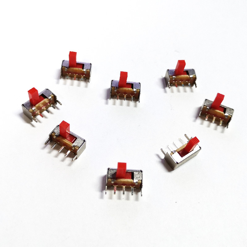 Multiple Gears 3 Pin 1P2T Horizontal Interruptor On Off Toggle Switch