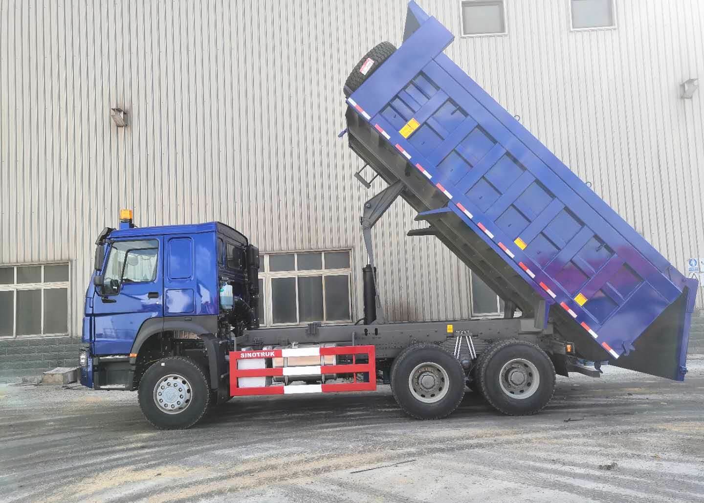 Blue 371 Horse Power Tipper Heavy Duty Dump Truck