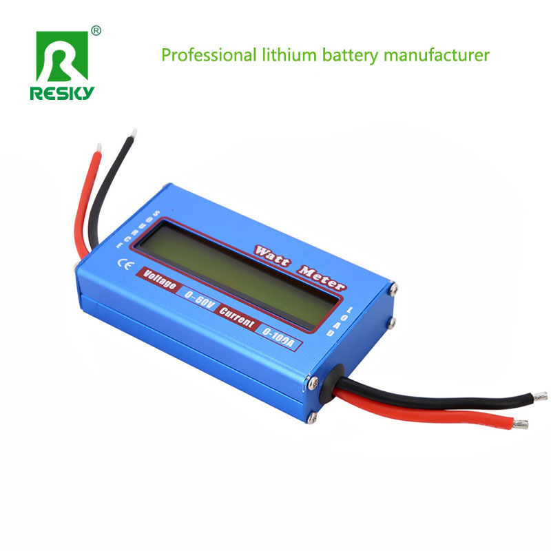 60V 100A Watt Merter RC Accessories For RC Drone Lithium Battery Power Analyzer
