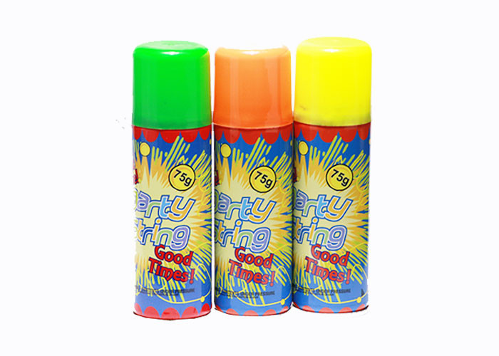 Wholesale Custom Logo Color Crazy Silly String Eco-Friendly Party Aerosol Spray