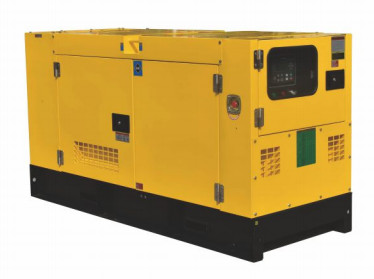 24-60kVA Yellow 3 Phase Long-lasting Water-cooled Diesel Generator Sets for Industrial and Commercial 50Hz Frequency