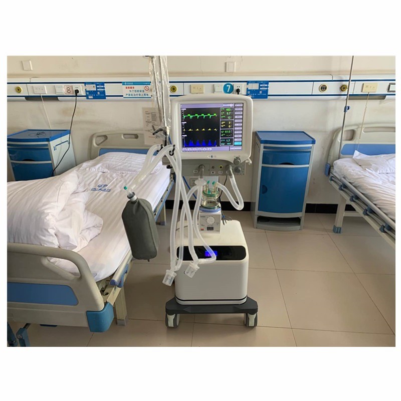 High Oxygen Lung Ventilator Breathing Machine / Ventilator Oxygen Machine