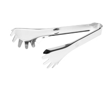 V-Shaped Stainless Steel Pasta / Spaghetti Tongs, Salad Tongs, Buffet Serving Line Supplies