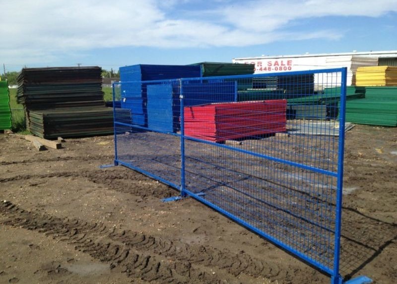 Steel 10ft X 6ft Fence Panels , 11ga Temp Site Fencing