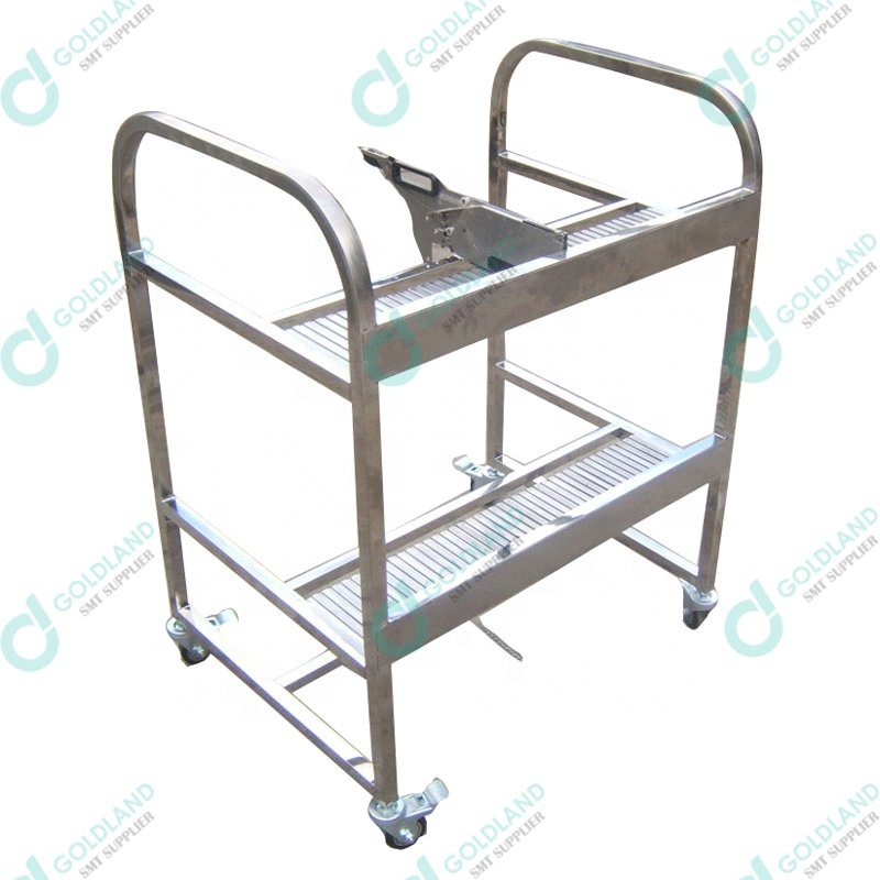 2 Layer Four wheel FUJI NXT Series SMT Feeder Carts