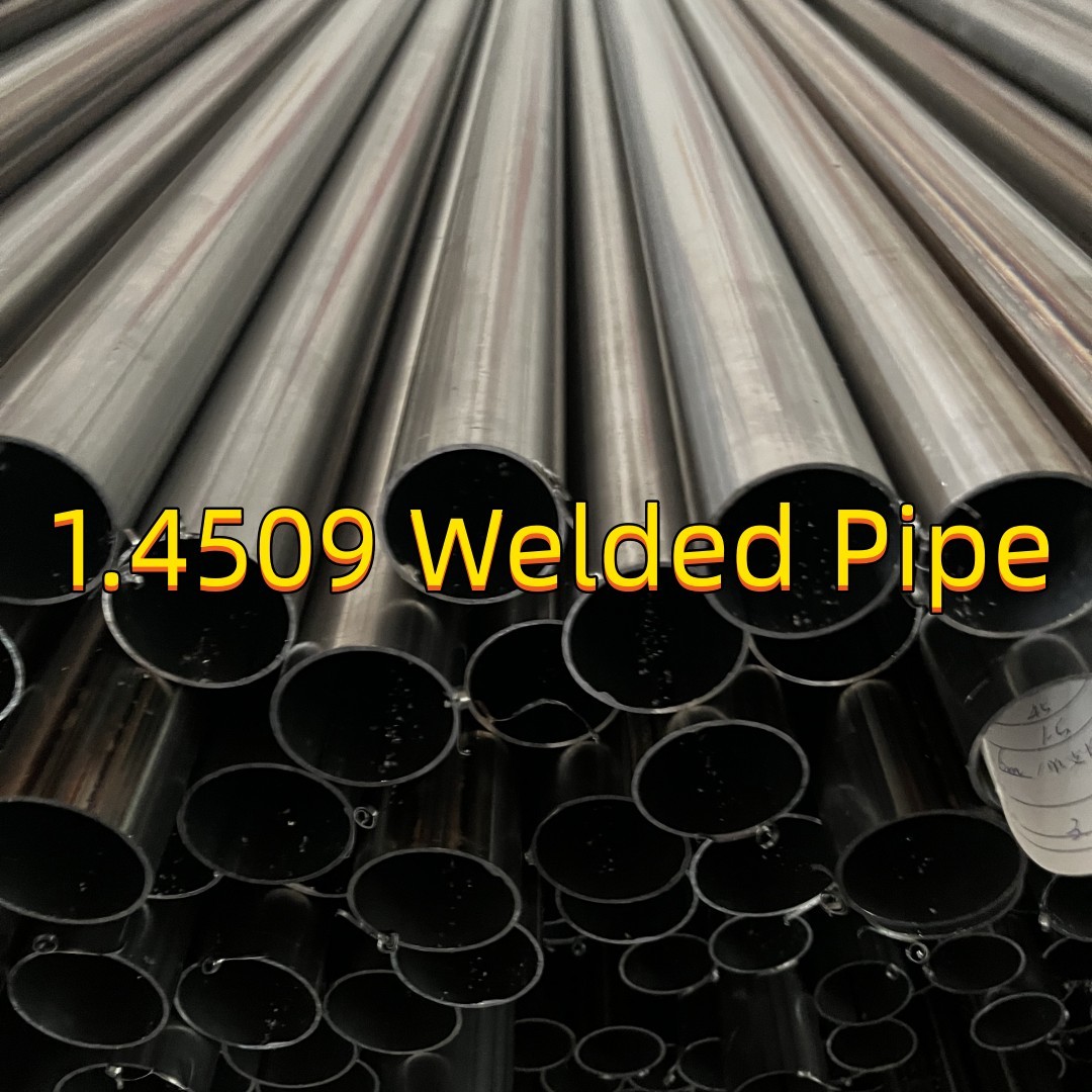 1.4509 Ss Welded Pipe OD 89mm 1.5 Mm Thickness 1.4510/1.4512/1.4513 For Exhaust Systems
