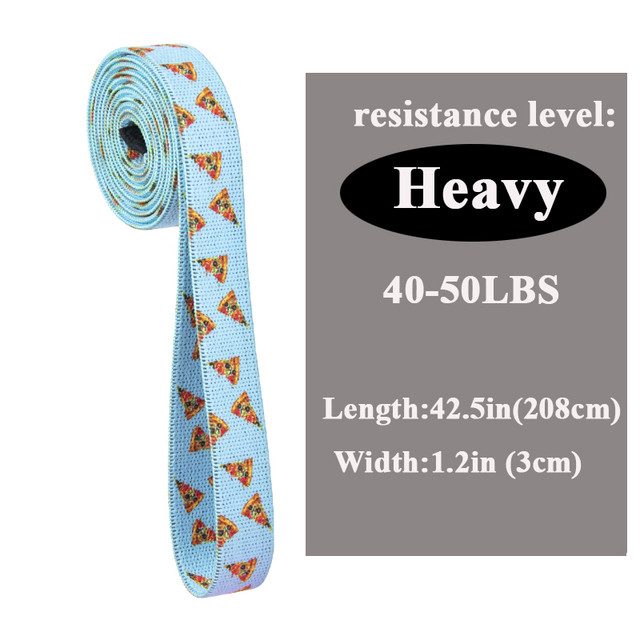Fabric Fitness Gym Equipment Width 3cm Hip Exercise Resistance Bands Set For Legs Glute And Thighs Training