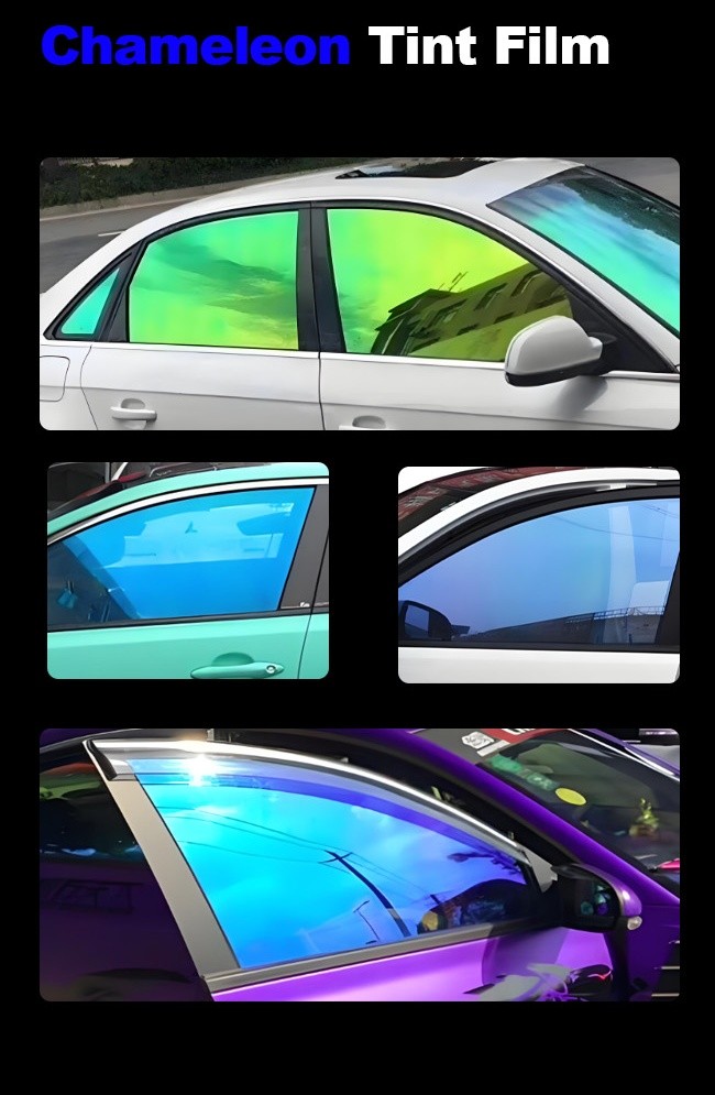 Heat Rejection Chameleon Tint Film For Auto Window Heat Block Film