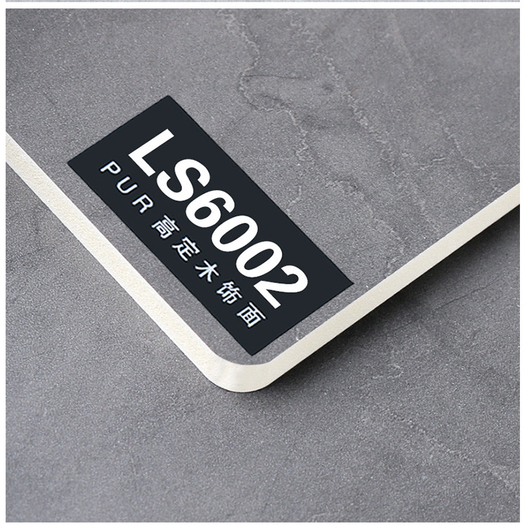 Square Bamboo Charcoal Grey Marble PVC Cladding Panels OEM ODM