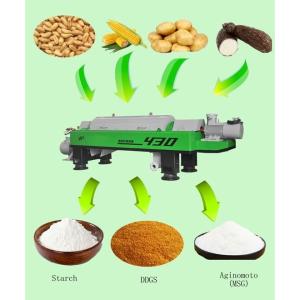 China Fermentation Industry Industrial Continuous Centrifuge For Beer Coffee DDGS on sale