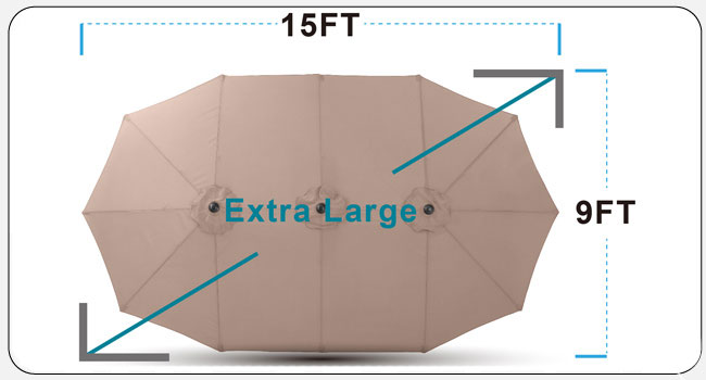 15ft large shade