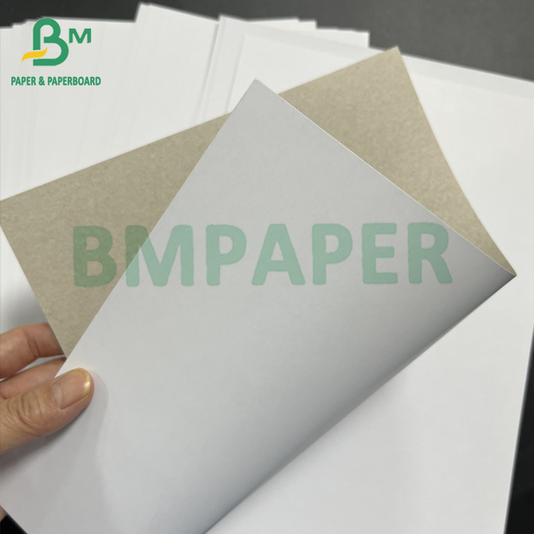 Smooth High stiffness White Top Grey Back 12pt duplex cardboard