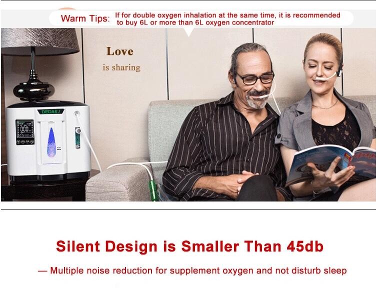 Factory Prcie 7L 90% Oxygen Concentrator Home Portable Oxygen Concentrators