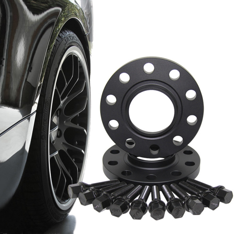 Hub Centric Forged Aluminum 5x120 30mm Wheel Spacers For BMW E Chassis F Chassis With Inlaid Nut