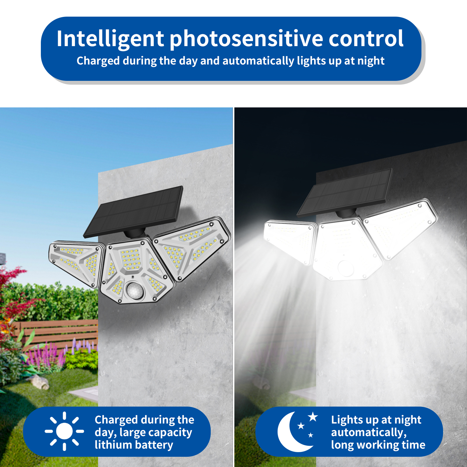 Solar LED Garden Light