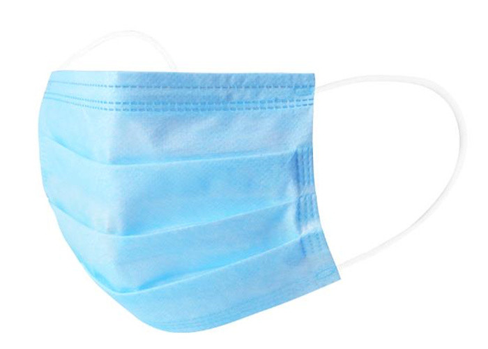 High Breathability Disposable Medical Mask Flared Edge Prevents Irritation