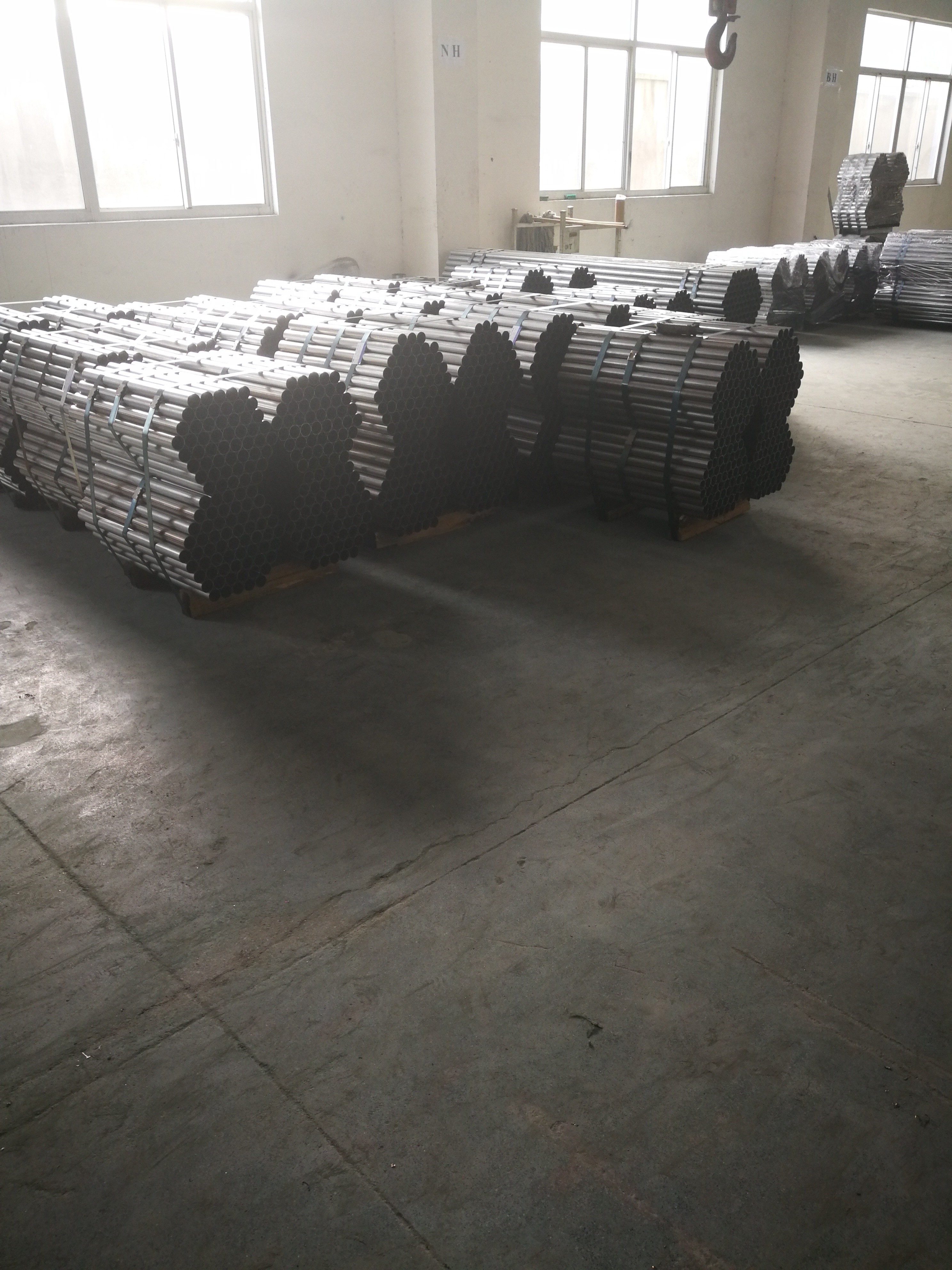 SUH409L Inox Tube Stainless Steel Exhaust Pipe ASTM A554 Grade 409L 63*2.0 Mill 2D Finish
