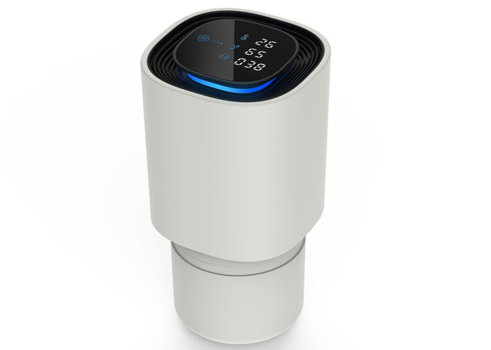 Car UV Air Purifier , Electrostatic Precipitator VOC Filter ABS Aluminum Alloy
