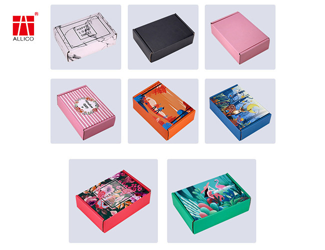 Free Design Custom Logo Carton Cardboard Print Fold Gift Shipping Paper Packaging Mailer Corrugated Box