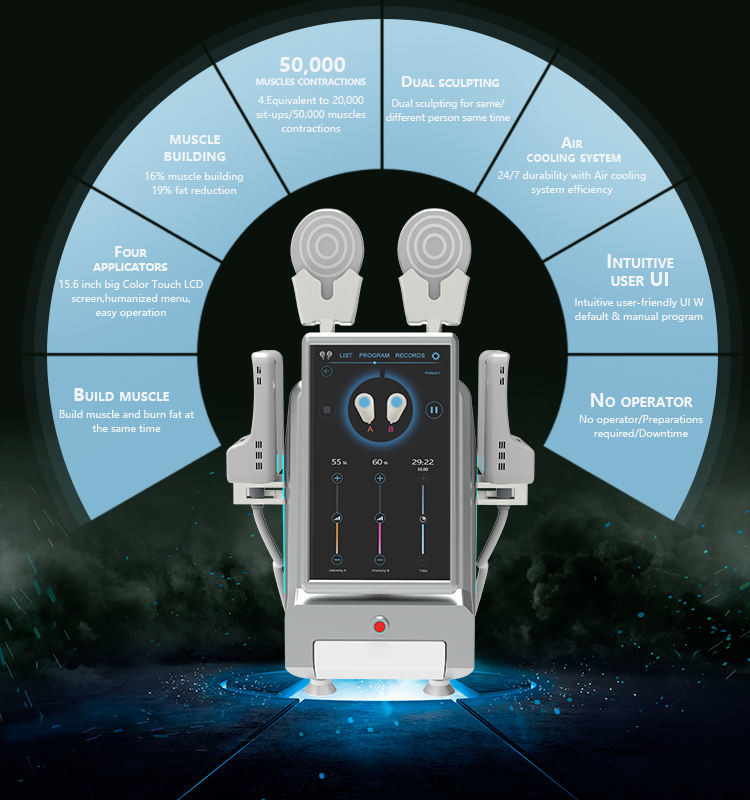 EMS Vacuum Cavitation Slimming Non Invasive Body Sculpting Machine
