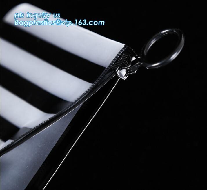 k bag with slider, underwear plastic bag with slider k, Slider Closure Zip PVC Pack Bag for Tower Clothing P