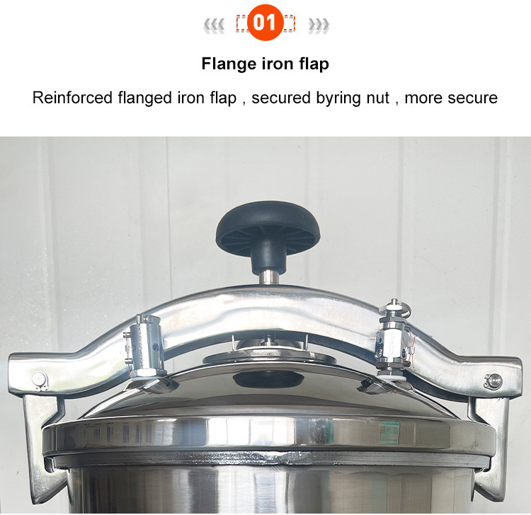 18L 24L Autoclave High Pressure Steam Vacuum Sterilizer Machine AC220V