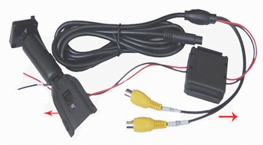 Car Rear View Rearview Mirror Monitor with Special Bracket 480*272 Resolution 2Video Input