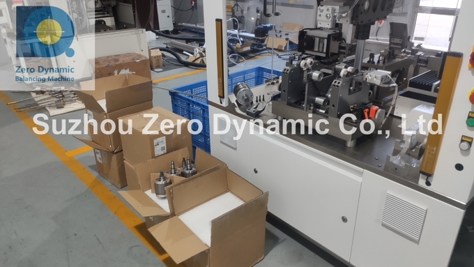 Two Station New Energy Motor Automatic Balancing Machine Magnetic Motor Rotor Drilling Correction Balancer