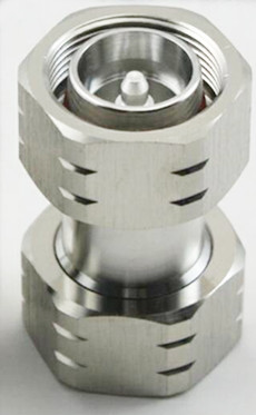 RF adapter 4.3-10 male(plug) to 4.3-10 male(plug) Jiangsu manufacturer high quality all brass 50ohm