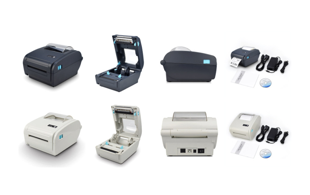 Black White 110mm 203dpi Thermal Label Sticker Printer Pos Use