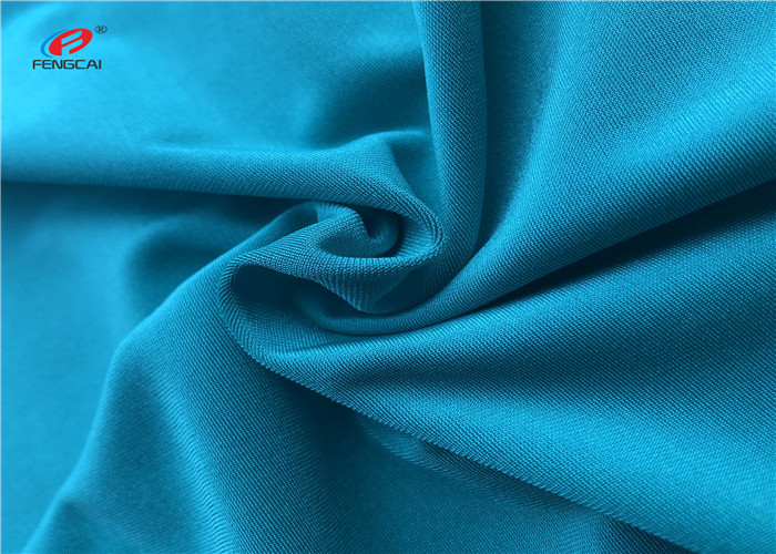 Upf 50 shiny polyester spandex 4 way lycra fabric for sportswear swimwear