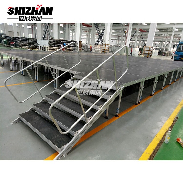 Anti Rust Aluminum Mobile Scissor Stage Platform For Concert Event