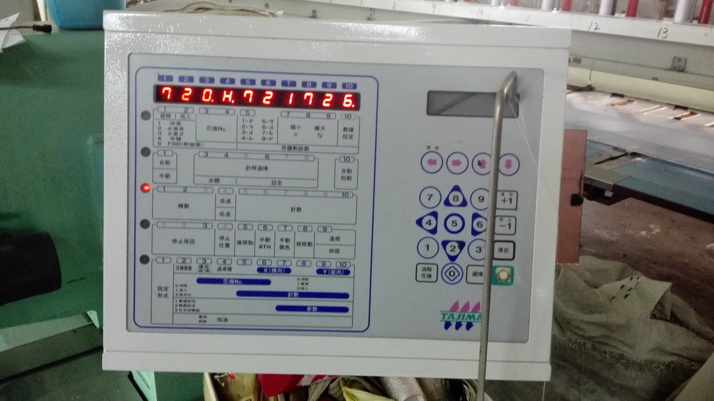 Multi Thread Used Tajima Embroidery Machine Computerized 9 Needles