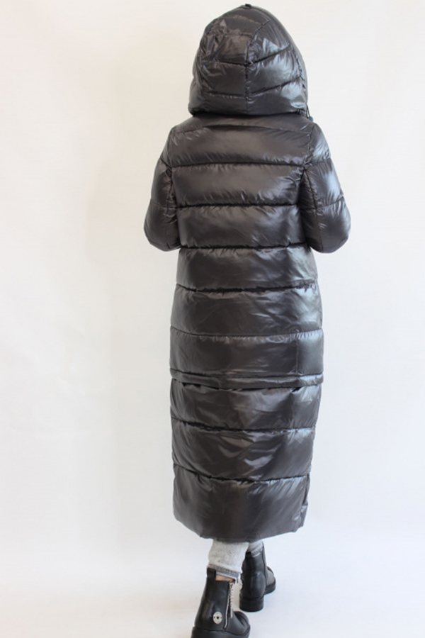FODARLLOY Long clothes winter bright face loose warm women's cotton padded jacket coat