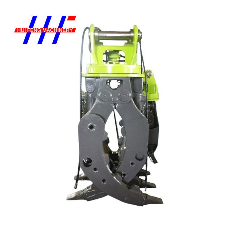 Removable Teeth Excavator Grapple Bucket Digger Log Grab ISO9001