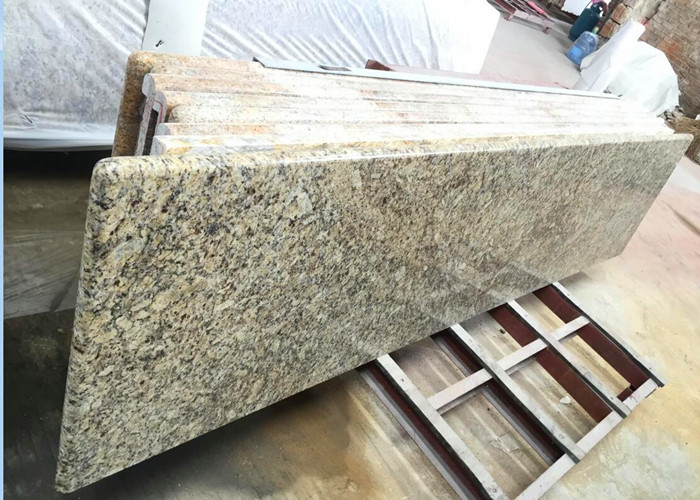 High Density Prefab Granite Kitchen Countertops / Kitchen Island Countertop
