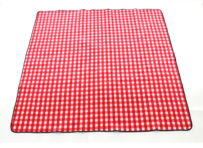 180*200 Picnic Rug Extra Large Picnic Blanket Red And White
