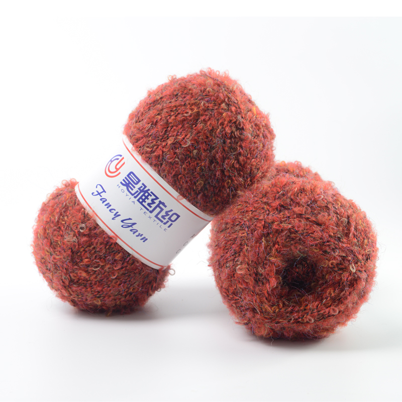 Blended Acrylic Polyester Recycled Yarn For Dyed Knitting Fabric