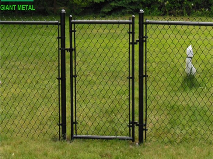 anti corrosion Powder Coated 8 Ft Chain Link Fence Gate